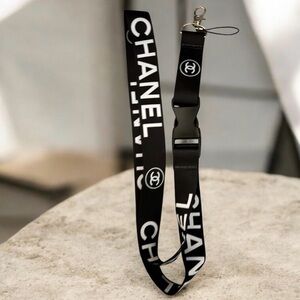 GWP- Chanel Black Lanyard
